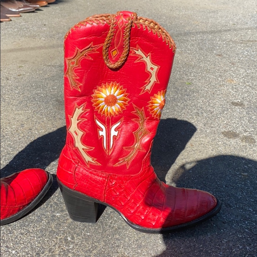 The FRYE company brand new cowgirl boots